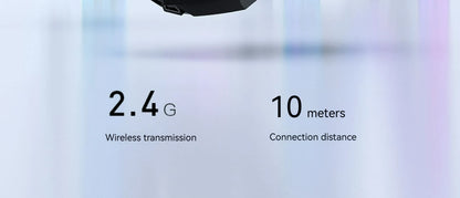 Inphic F1 Rechargeable Wireless Mouse, Bluetooth & 2.4G Silent Wireless Mouse with 6 Buttons, Adjustable DPI, Ergonomic Gaming & Office Mouse for Laptop, PC & Tablet