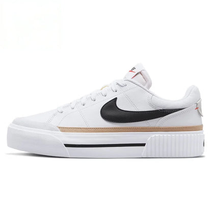 Nike Court Legacy Lift Elevated Sole Design: Slip-Resistant, Comfortable Cushioning, Durable Classic Sneakers DM7590-112
