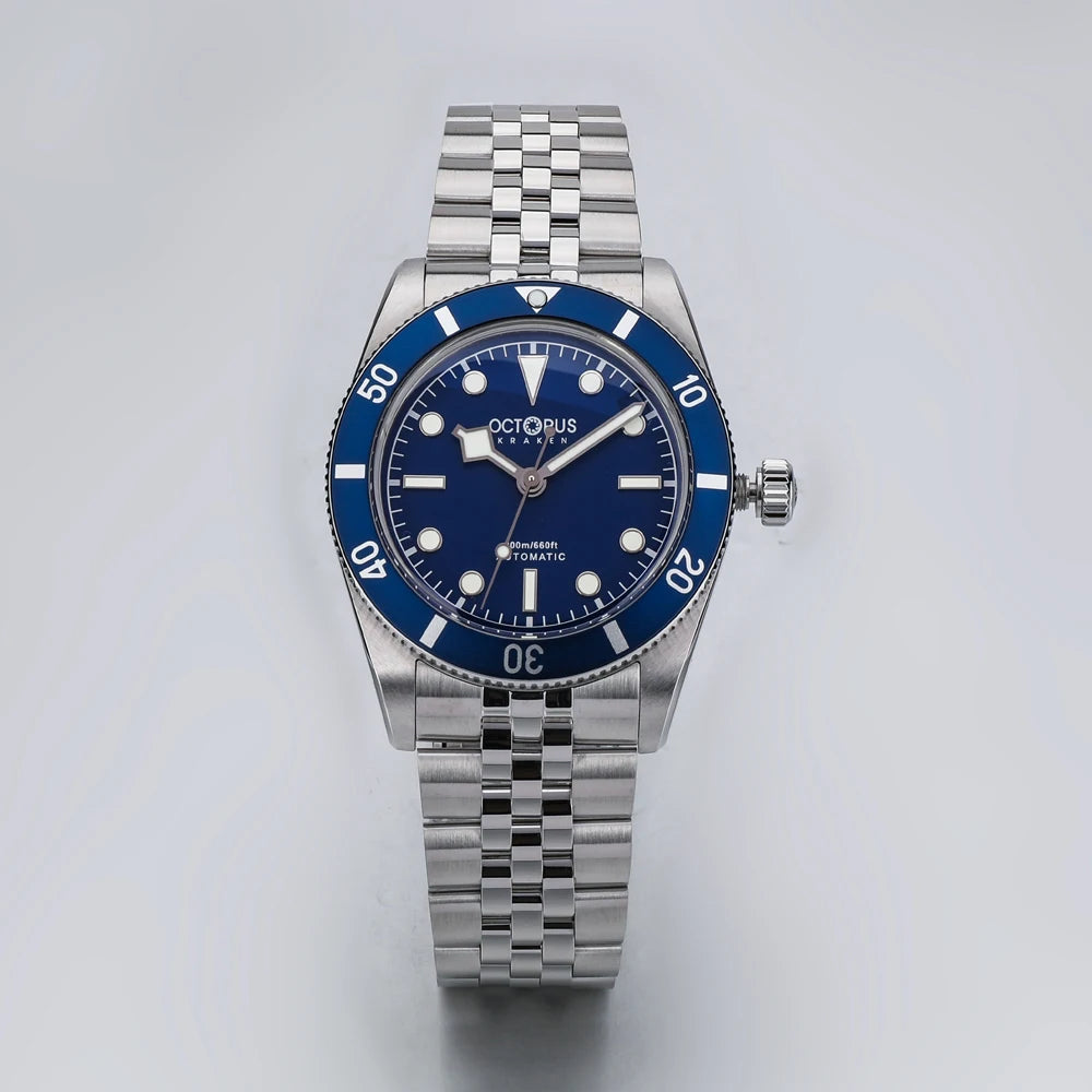 Octopus Kraken 37mm BB54 Men Diver Watch PT5000 Automatic Movement Mechanical Watches Luminous Sapphire Waterproof 200m OCT-0025