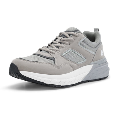 FitVille Newest Running Shoes for Men Wide Width Sneakers with Arch Support for Flat Feet Heel Pain Relief Plantar Fasciitis