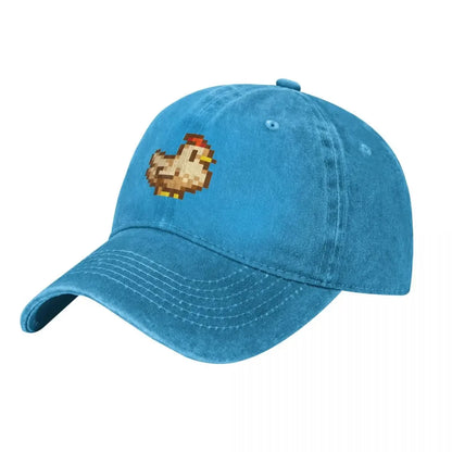 Stardew Valley Kurczaki Czapka z daszkiem czapka typu derby luksusowe czapki zabawna czapka urodzinowa Czapki męskie Czapki damskie