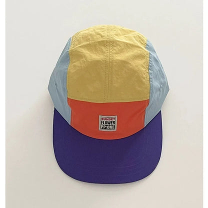 Retro Japanese Style Hip-hop Hats Thin 5 Panel Flat Brimmed Baseball Cap Breathable Quick-drying Sunscreen Hat Unisex