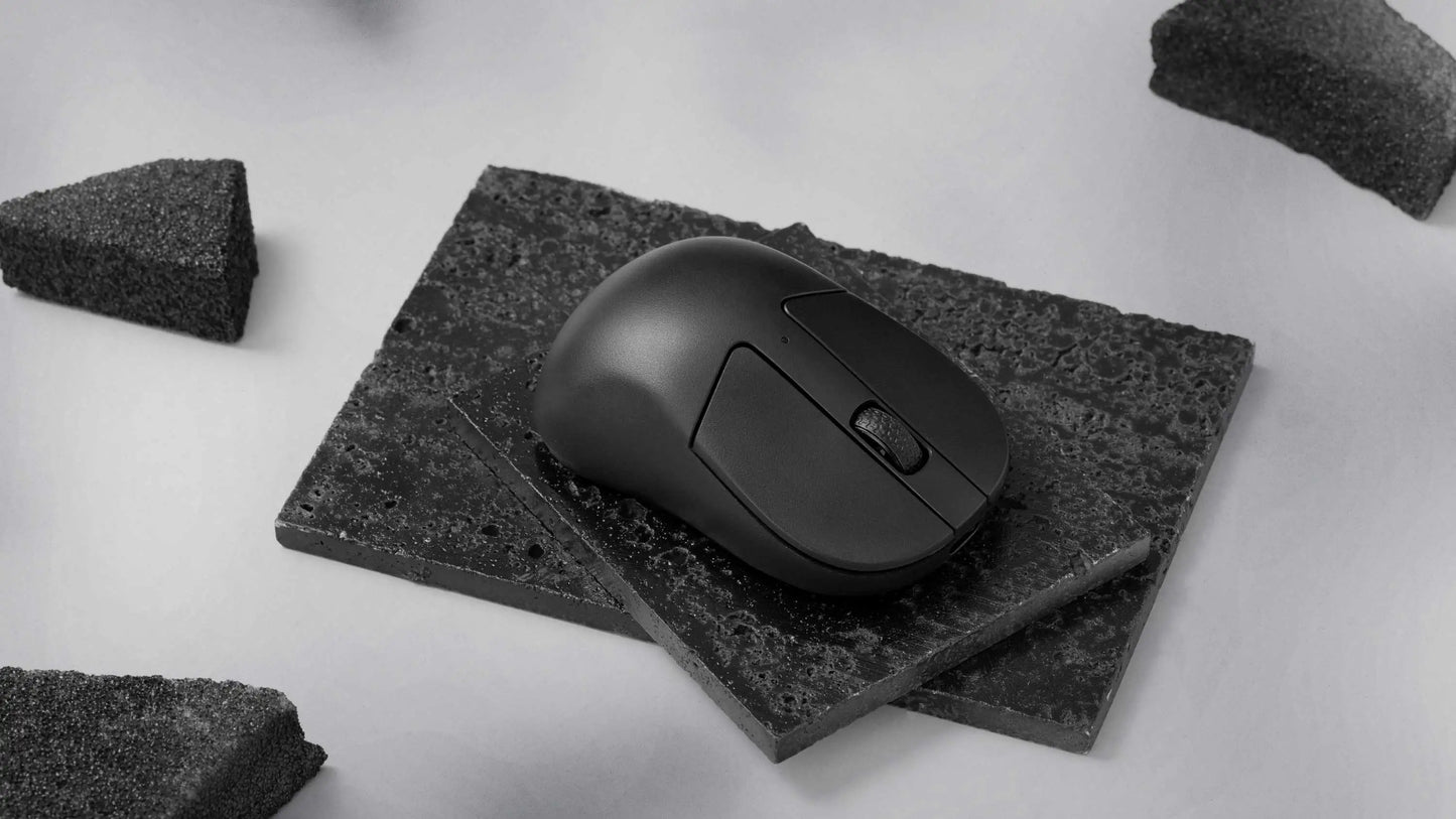 Keychron M4 Wireless Optical Mouse, Bluetooth & 2.4GHz Gaming Mouse, USB Type-C Wired Mouse, 26,000 DPI PixArt 3395 Ultra-Light Rechargeable Mouse