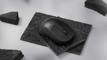 Keychron M4 Wireless Optical Mouse, Bluetooth & 2.4GHz Gaming Mouse, USB Type-C Wired Mouse, 26,000 DPI PixArt 3395 Ultra-Light Rechargeable Mouse