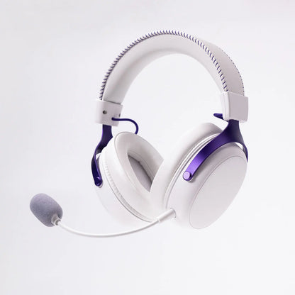 AKKO Verge S9 Gaming Headset with Mic – 53mm Driver, Quad-Mode Wireless Bluetooth 5.3, 7.1 Surround Sound FPS Pro Gaming Headphones