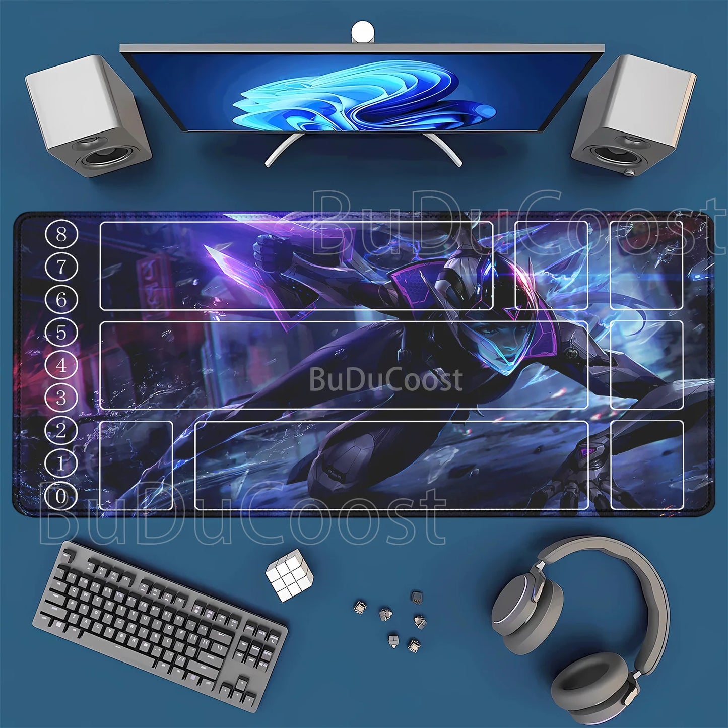 HD Printing playmat League of Mouse Pad Legends Riftbound Series TCG LOL Card 600x350mm office Stitched Edge Board Game Desk Mat