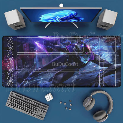 HD Printing playmat League of Mouse Pad Legends Riftbound Series TCG LOL Card 600x350mm office Stitched Edge Board Game Desk Mat