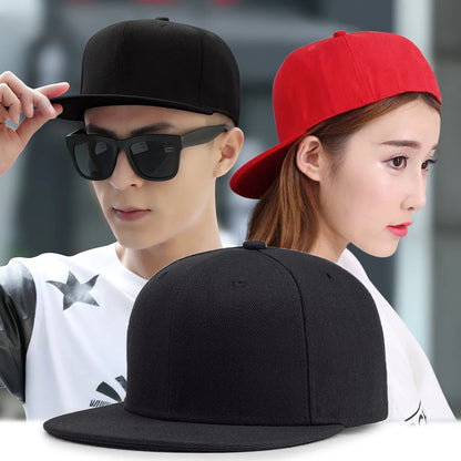 Adult Back Closed Baseball Cap for Small Head Lady Man Blank Hiphop Snapback Hat Fitted Flat Caps 57cm to 59cm