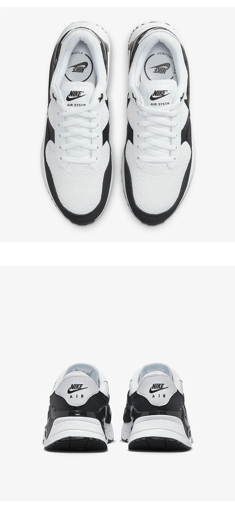 Chaussures de course légères pour homme Nike AIR MAX SYSTM officielles et authentiques DM9537-103