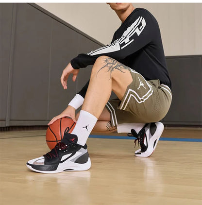 Nike Official Air Jordan Zoom Men's Low-Top Performance Basketball Shoes DH0248-001