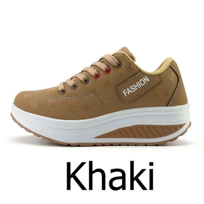 Ženske outdoor casual cipele s debelim potplatom, modna platforma, velika veličina 42, ravni potplat, sportske cipele za hodanje i trčanje