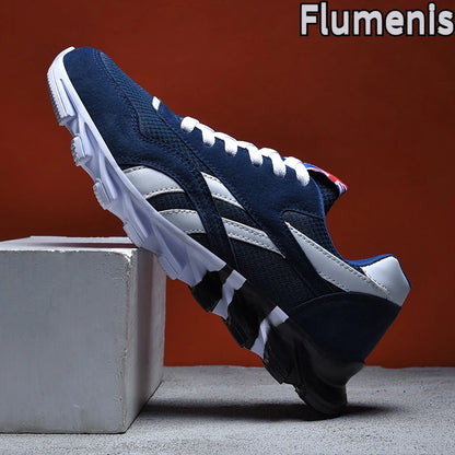 2026 new men's and women's running shoes breathable casual sneakers anti-slip vibration comfortable walking shoes 38-46