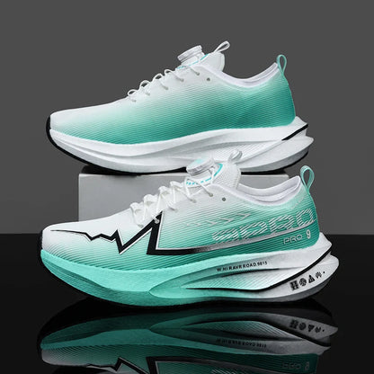 Casual Running Shoes Men Marathon Sports Carbon Board Breathable Lightweight Women's Comfortable Athletic Nonskid Sneakers 2026