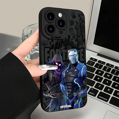 Capa de Telemóvel Fortnite para Samsung Galaxy A37 A57 A25 A56 A16 A06 A35 A05s A15 A34 A24 A05 A13 A73 A53 A23 A03 A13 4G 5G