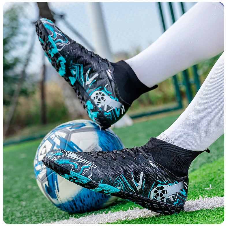 New Men Professional Soccer Shoes Non-slip Football Boots Unisex Breathable Futsal Sports New Cleats Drop Shipping Ultralight