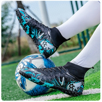 New Men Professional Soccer Shoes Non-slip Football Boots Unisex Breathable Futsal Sports New Cleats Drop Shipping Ultralight