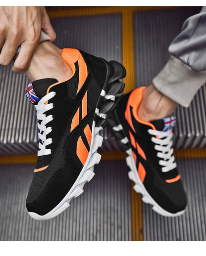 2026 new men's and women's running shoes breathable casual sneakers anti-slip vibration comfortable walking shoes 38-46