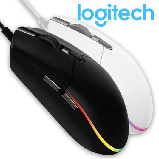Logitech G102 Wired Gaming Mouse RGB 8000 DPI Optical Sensor, 6 Programmable Buttons Gaming Mouse for PC & Laptop Gamers