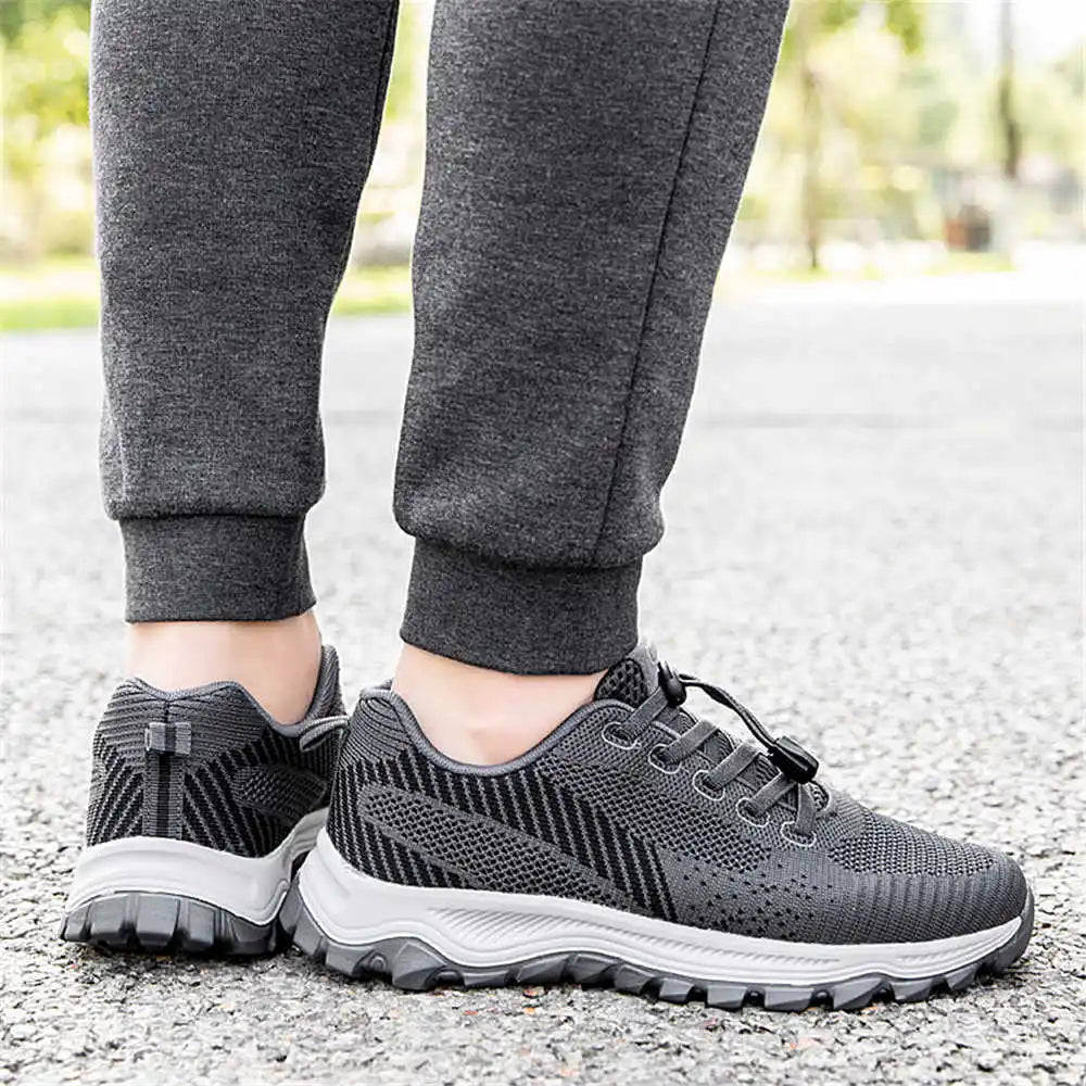 Men's Thick Heel High Platform Tennis Boots Skateboarding Gym Shoes Lacing Sneakers Sports and Leisure