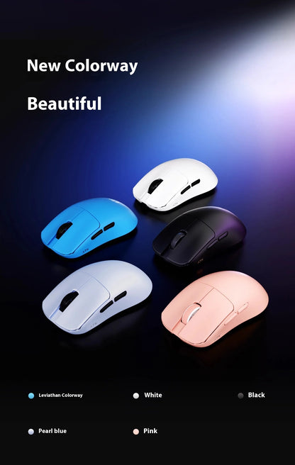 ATK Blazing Sky F1 V2 Ultimate Wireless Gaming Mouse, Dual-Mode Lightweight Gaming Mouse with PAW3950 Sensor, Dual 8KHz Polling Rate, Low Latency Ergonomic Gaming Mouse