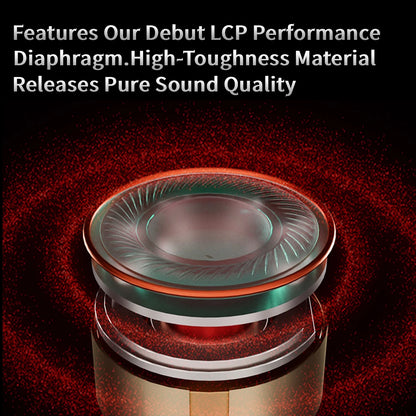 CCA Phoenix Wired Earphones Dynamic Drive LCP Diaphragm Music Headphone With Detachable Cable Noise Reduction Gaming Earphones