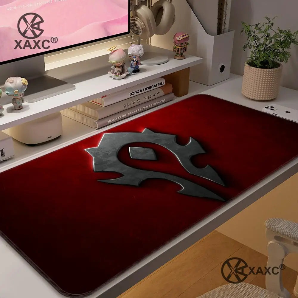 Lich King World Of Warcraft XAXC Mouse Pad large keyboard mouse desk pad non-slip rubber gaming mouse pad laptop mouse carpet