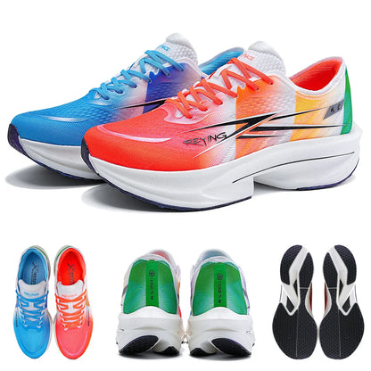 Scarpe da corsa IRUNSVAN Co-branded con soletta in carbonio 1.0 ad asciugatura rapida, per l’allenamento alla maratona maschile, ammortizzanti e traspiranti