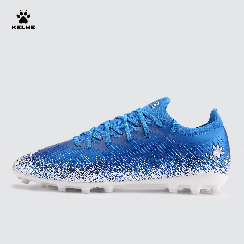 KELME Football Shoes Men's MG Adult Game Short Nails Professional Grass Non-Slip Shock Absorption Training Shoes ZX80121057
