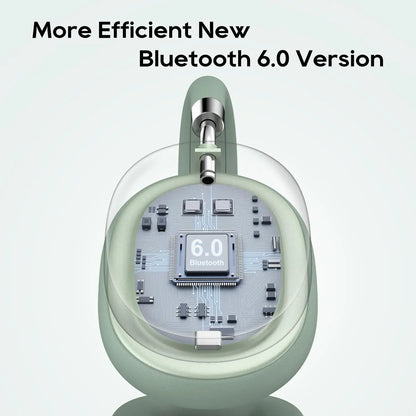 Hybrid Active Noise Cancelling Headphones Bluetooth 6.0 Wireless Over Ear Headphones with Hi-Res Audio, Deep Bass, Transparency Mode, ANC Headset
