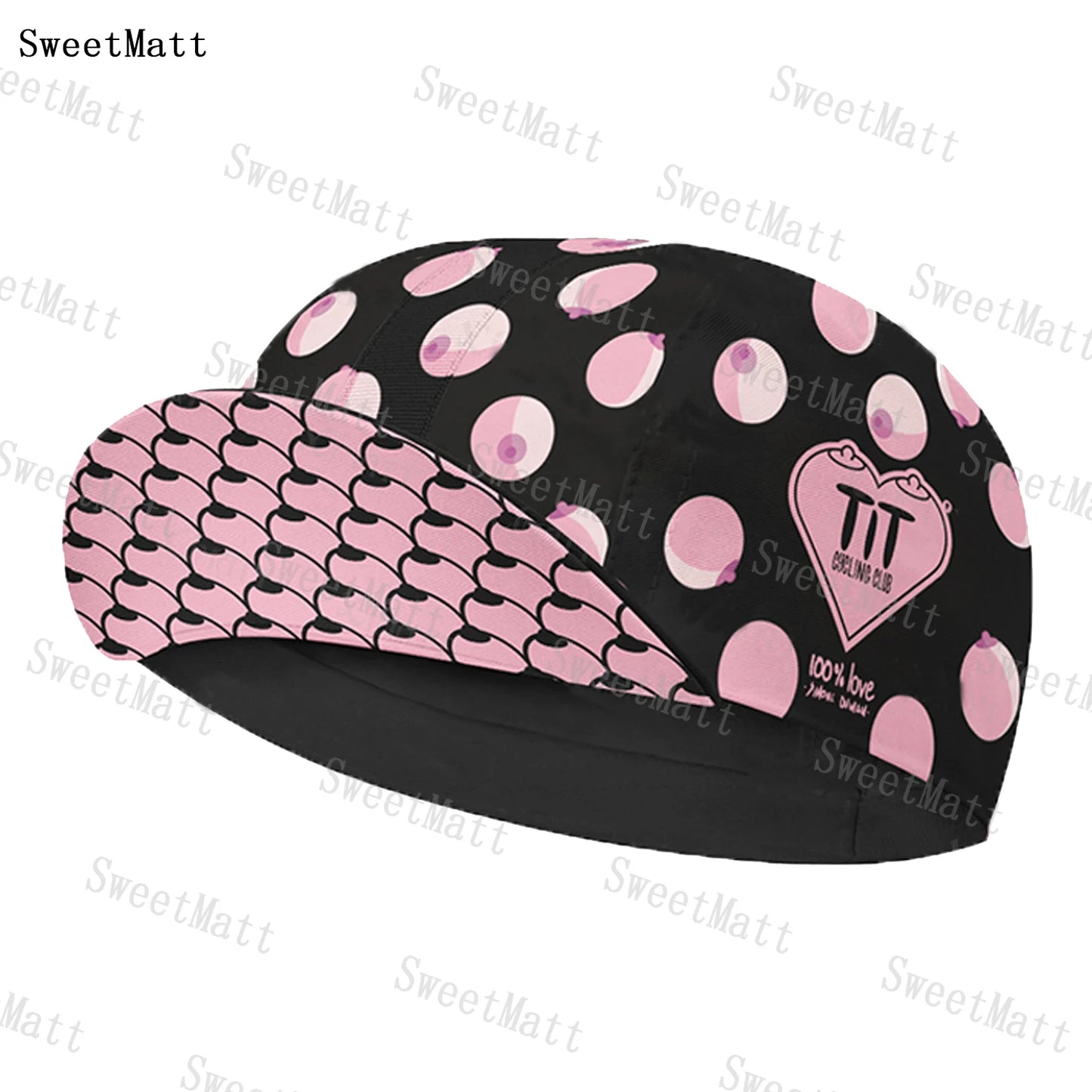 SweetMatt  Classic Retro Cycling Cap  Simple Colorful A Variety Of Styles To Choose From Unisex Size Quick Drying Bicycle Hat