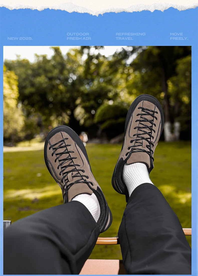 2026 New Men's Wide Width Shoes Minimalist Barefoot Sneakers Hiking Zero Drop Running Shoes Outdoor Wide Toe Non-Slip Sneakers