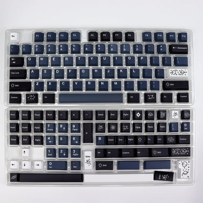 KBDiy Clone GMK Galaxy Keycap PBT Retro Keycaps For aula 60 Mechanical Keyboard Gamer Split Space Cherry Profile Alice Key Cap