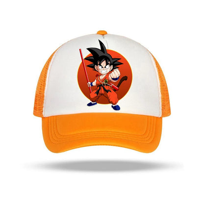 Dragon Ball Baseball Caps Anime Character Printed Sun Hat Kids Adults Summer Breathable Casual Hats Adjustable Peaked Cap Gifts