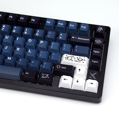 KBDiy Clone GMK Galaxy Keycap PBT Retro Keycaps For aula 60 Mechanical Keyboard Gamer Split Space Cherry Profile Alice Key Cap