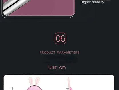Pink Gaming Chair for Girls with Footrest, Comfortable Cartoon Gamer Chair, Adjustable Swivel Computer Chair for Bedroom, Office & Study