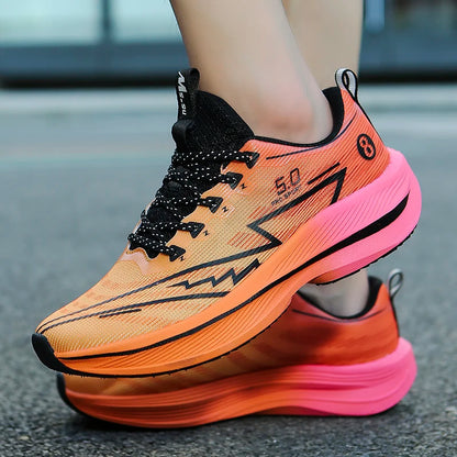 Men Sports Running Shoes Casual Marathon Lightweight Women's Comfortable Athletic Nonskid Walking Sneakers Outdoors Couple Shoes