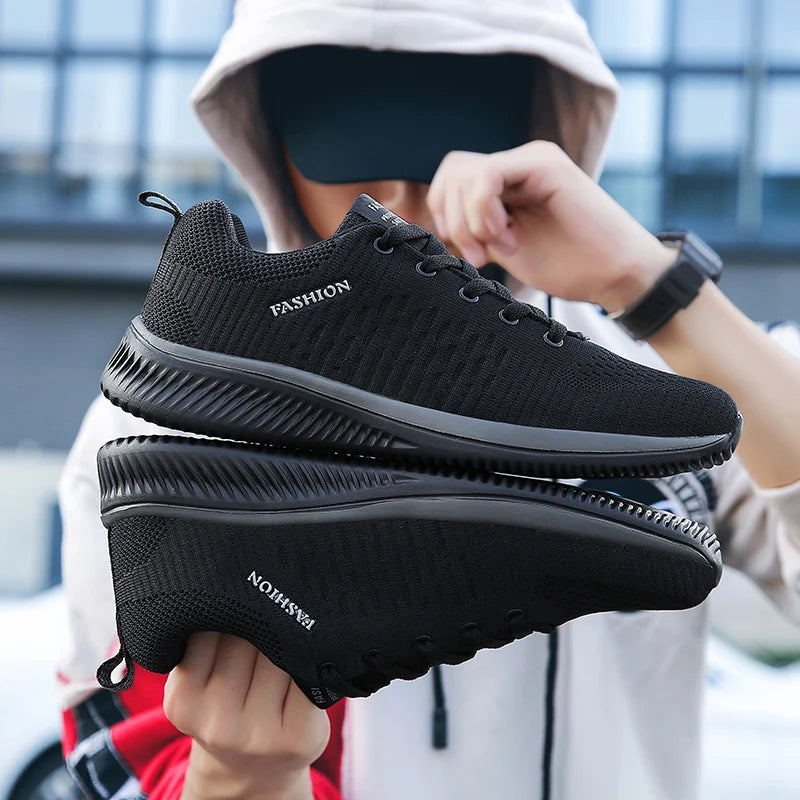 Baskets de course pour homme, chaussures de sport légères pour femme, chaussures décontractées classiques en mesh respirant, mocassins tendance pour homme, baskets