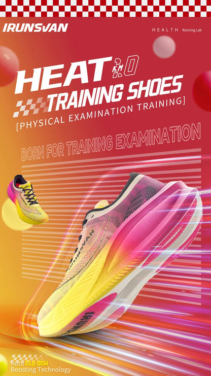 IRUNSVAN Scarpe da maratona leggere da uomo, scarpe da corsa, scarpe sportive traspiranti, scarpe casual comode, scarpe da allenamento atletico, unisex