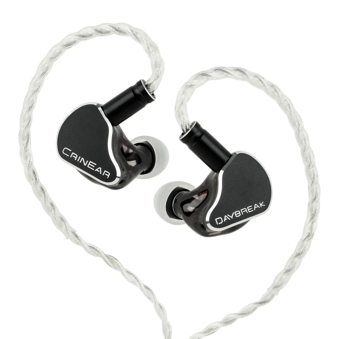 Monitores intrauditivos tribridos CrinEar Daybreak 1DD+2BA+2MPT – Auriculares IEM audiófilos HiFi con cable y tweeters microplanares