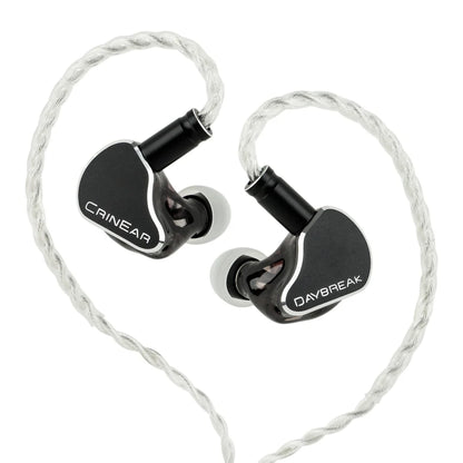 Monitores intrauditivos tribridos CrinEar Daybreak 1DD+2BA+2MPT – Auriculares IEM audiófilos HiFi con cable y tweeters microplanares