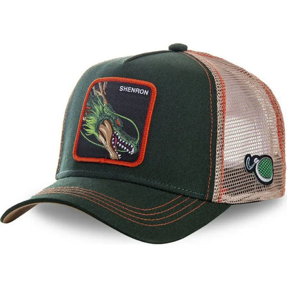Casquette de baseball en coton Dragon Ball Styles Anime Son Goku - Hommes et femmes - Hip-hop - Papa - Casquette en maille ajustable - Casquette de camionneur