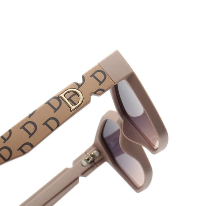 New Luxury D Brand Glamour Sunglasses For Women And Men Stylish Cat Eye Designer Eyewear Classic Fashion Unisex Glasses UV400