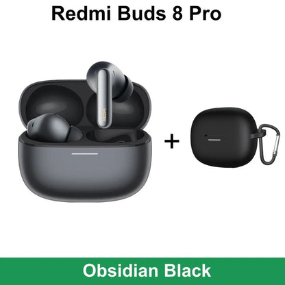 New Xiaomi Redmi Buds 8 Pro Wireless Bluetooth 5.4 Earbuds – 55dB Active Noise Cancelling TWS Earphones with AI Clear Call, 3-Mic System, Hi-Res Audio LDAC, Global Version