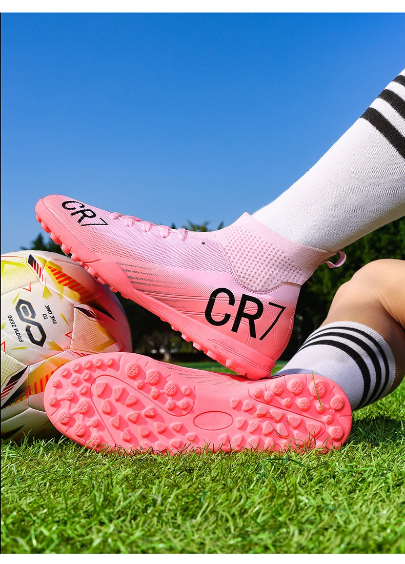 Botas de fútbol para hombre nuevas en oferta, zapatillas profesionales de futsal de alta calidad, tacos de fútbol para mujer unisex, ultraligeras TF/FG