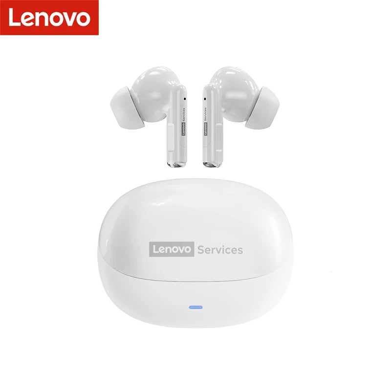 Lenovo LE257 TWS Wireless Bluetooth 6.0 Headphones with HiFi Sound, ENC Noise Reduction, Gaming Earbuds with Mic, Sports Waterproof Headset