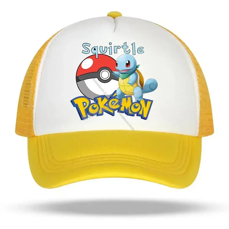 Pokemon Pikachu Baseball Cap Girls Women Hip Hop Yellow Hat Adult Lover Summer Sunhat Parent-child Outdoor Sport Shade Cap Gift