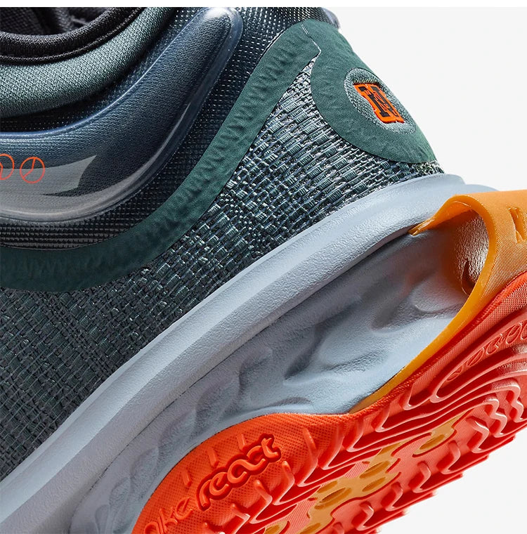 Chaussures de basket-ball Nike officielles, authentiques, printemps, nouvelles, pour homme, amortissantes, respirantes, à tige basse, DJ9432-301