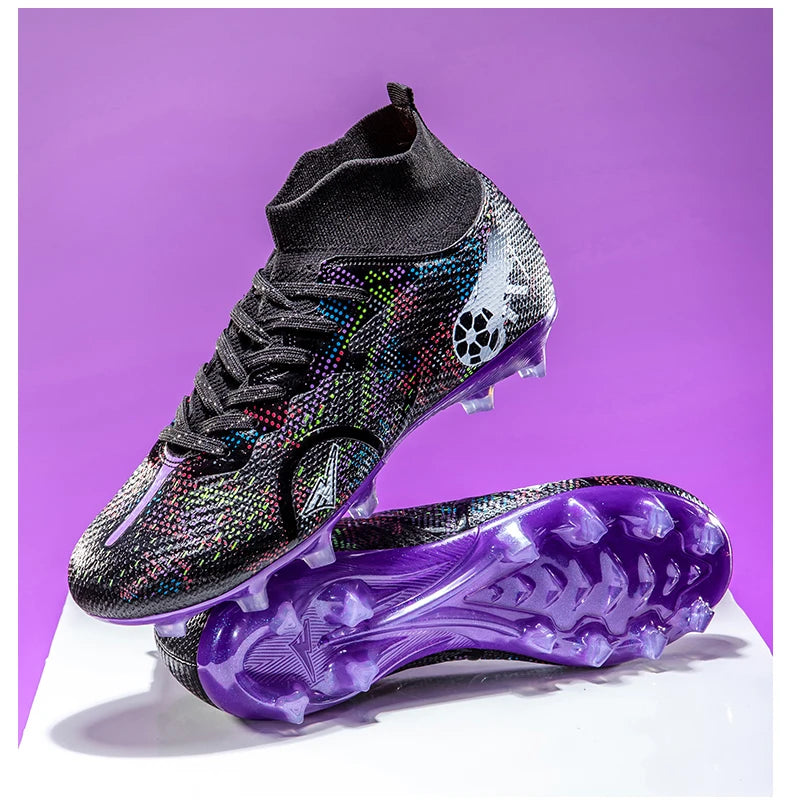 Professional Football Boots Men Soccer Shoes Society Football Cleats Ultralight Training Soccer Sneakers Men Outdoor Sports Shoe
