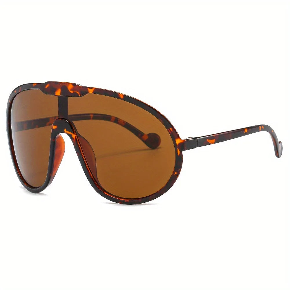 Cycling Oversized Square Sunglasses Women Punk Fashion Big Frame Vintage Sun Glasses Men Shades Retro Gradient Shades UV400
