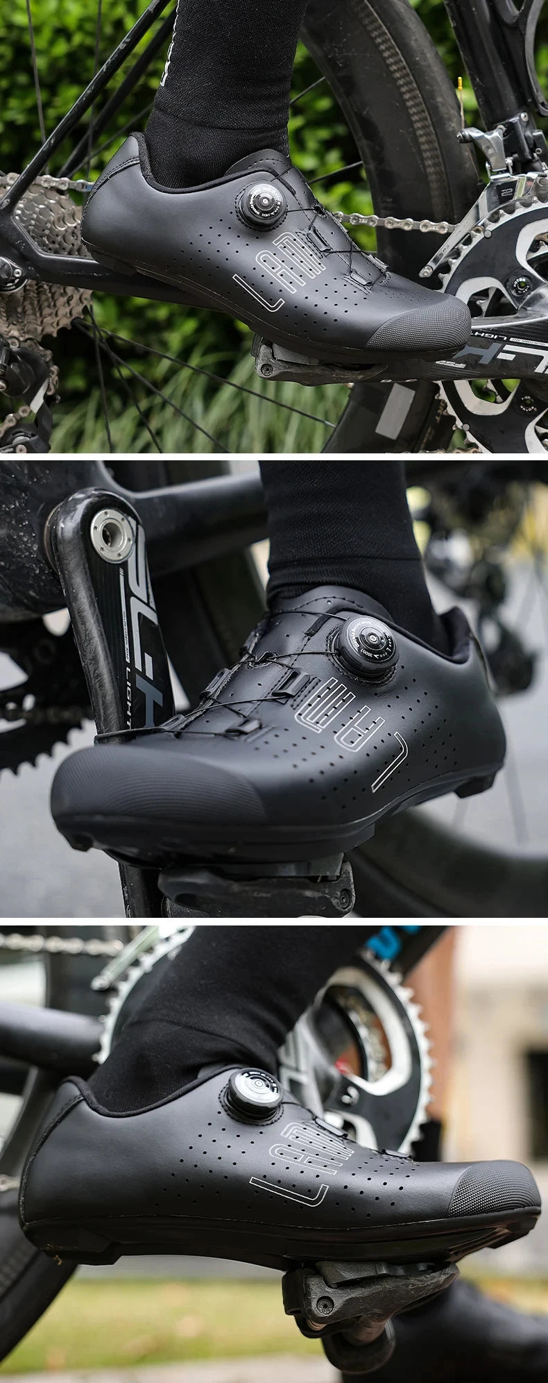 LAMEDA Pro Cycling Shoes Lock Shoes Road Bike Men and Women Hard Sole Bicycle Special Cycling Shoes MTB Bicycle Team Lock Shoes